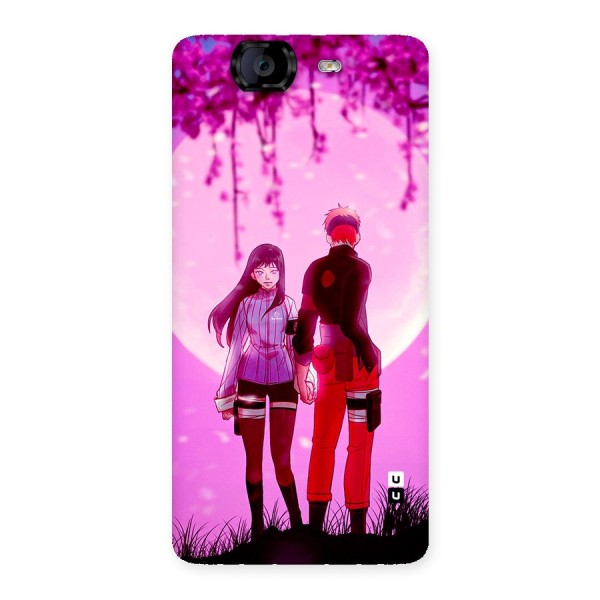 Hinata Holding Hand Back Case for Canvas Knight A350