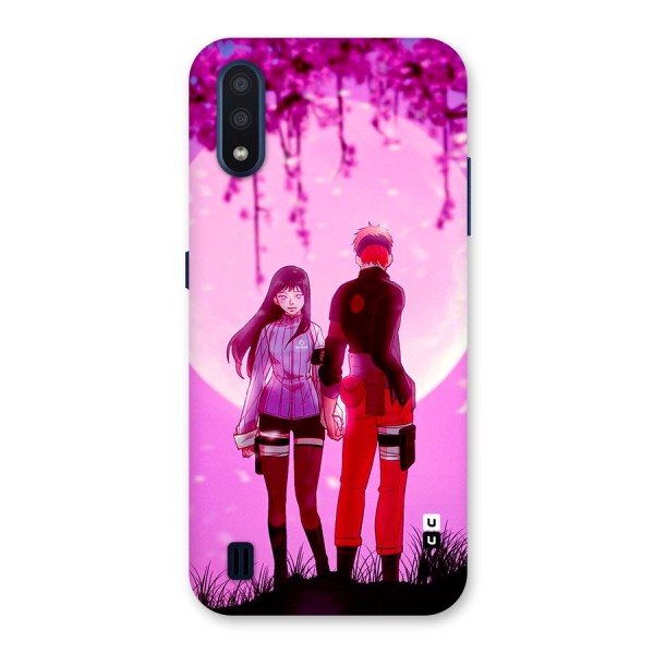 Hinata Holding Hand Back Case for Galaxy M01