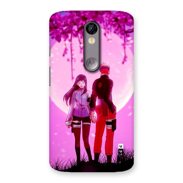 Hinata Holding Hand Back Case for Moto X Force