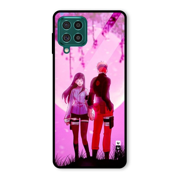 Hinata Holding Hand Glass Back Case for Galaxy F62