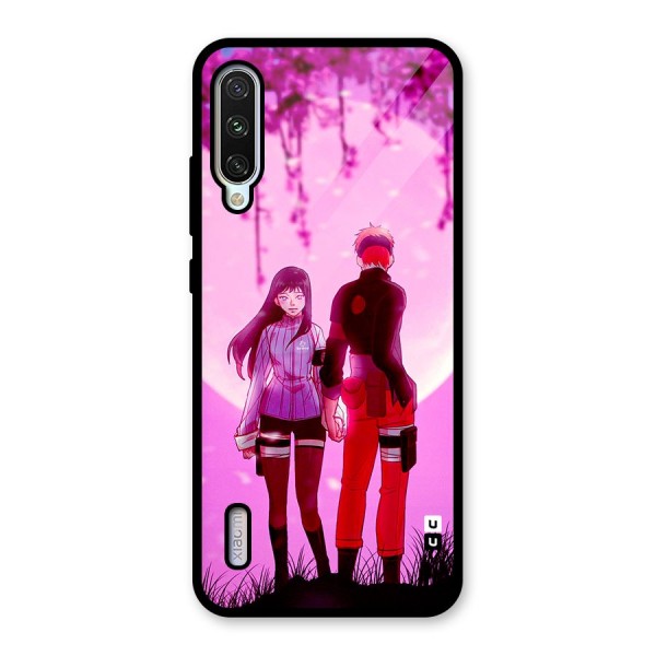 Hinata Holding Hand Glass Back Case for Mi A3