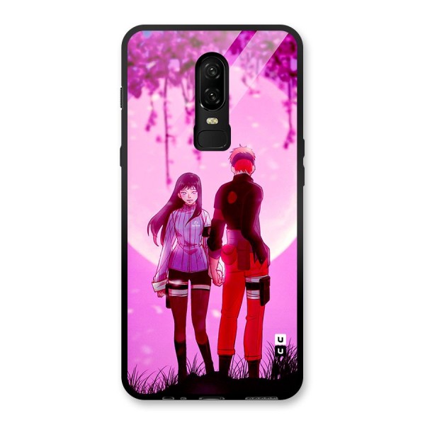 Hinata Holding Hand Glass Back Case for OnePlus 6