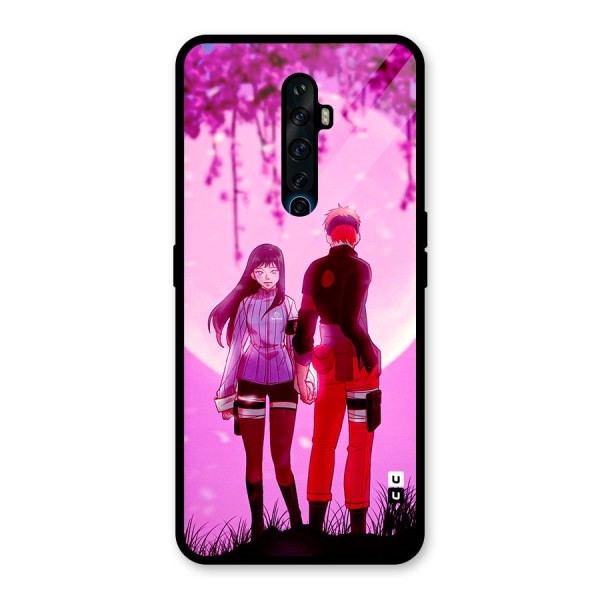 Hinata Holding Hand Glass Back Case for Oppo Reno2 Z