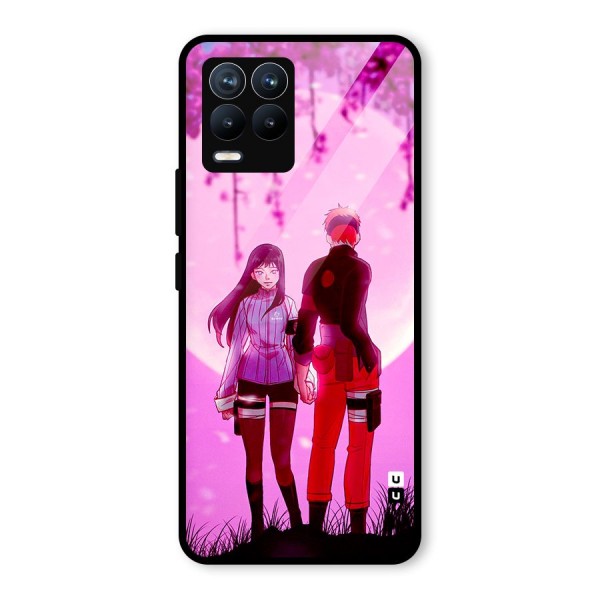 Hinata Holding Hand Glass Back Case for Realme 8