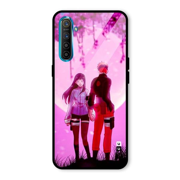 Hinata Holding Hand Glass Back Case for Realme X2