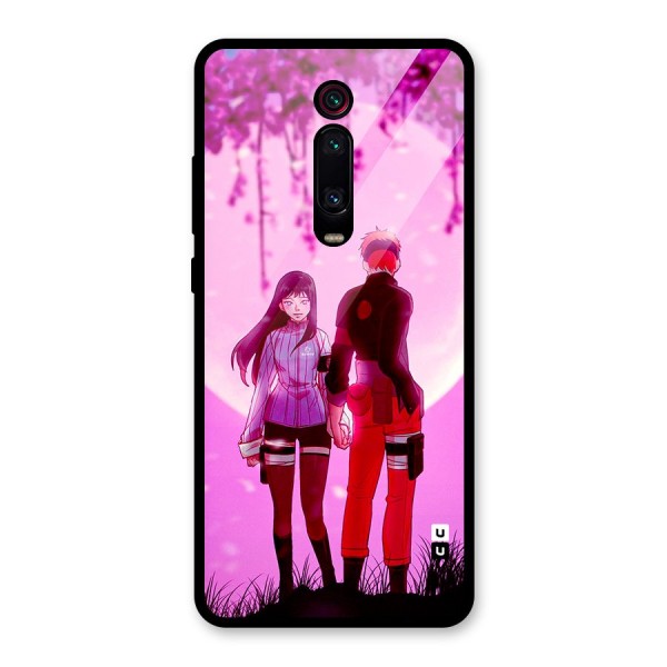 Hinata Holding Hand Glass Back Case for Redmi K20