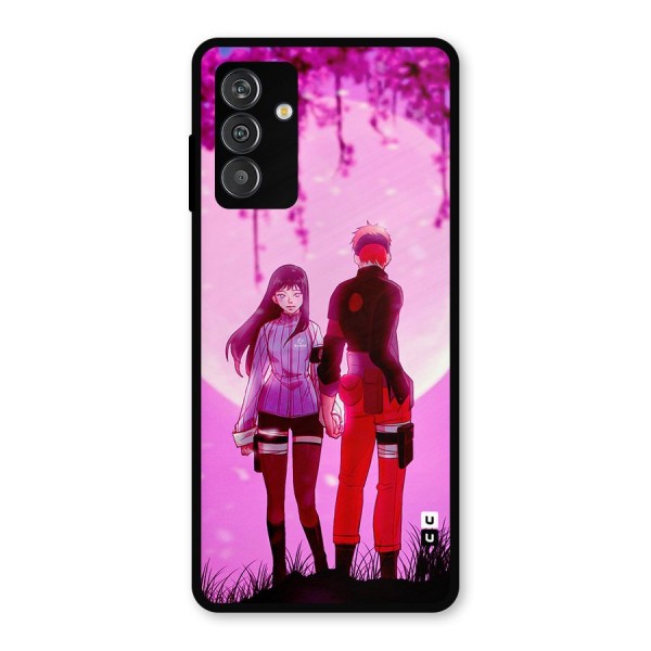 Hinata Holding Hand Metal Back Case for Galaxy F13