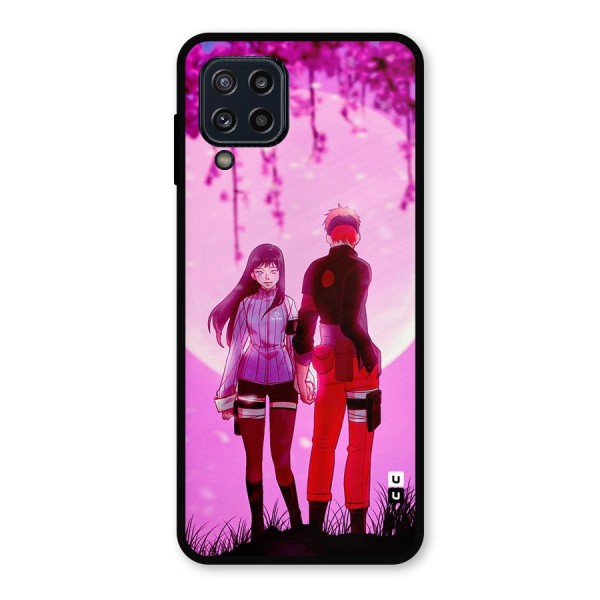 Hinata Holding Hand Metal Back Case for Galaxy M32