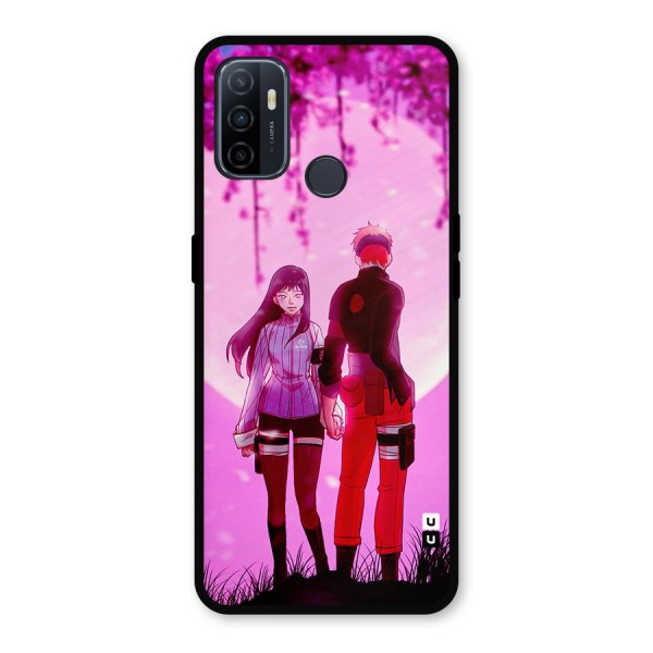 Hinata Holding Hand Metal Back Case for Oppo A53