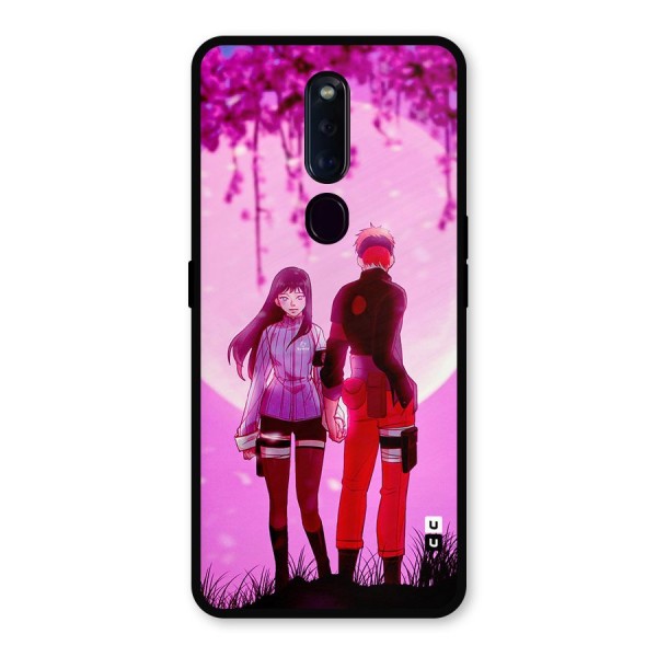 Hinata Holding Hand Metal Back Case for Oppo F11 Pro