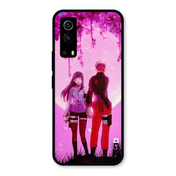 Hinata Holding Hand Metal Back Case for iQOO Z3