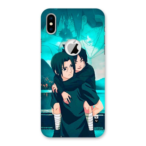 Hinata Hop Back Case for iPhone XS Logo Cut