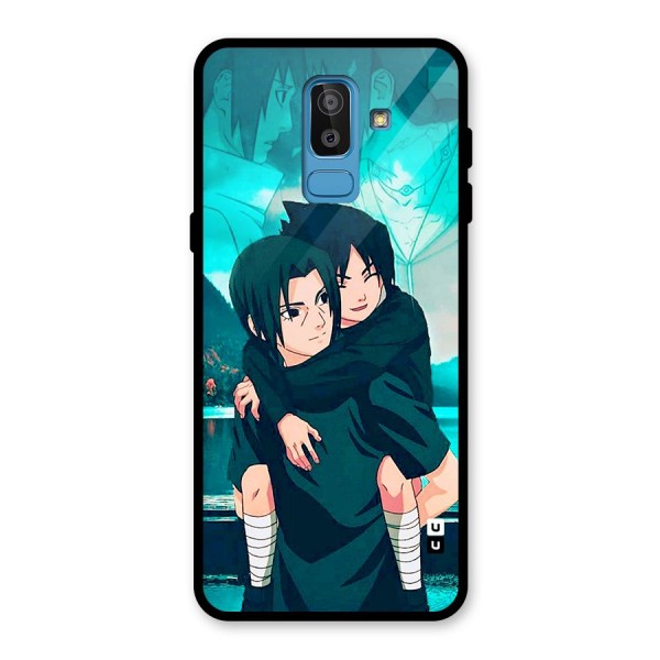 Hinata Hop Glass Back Case for Galaxy J8