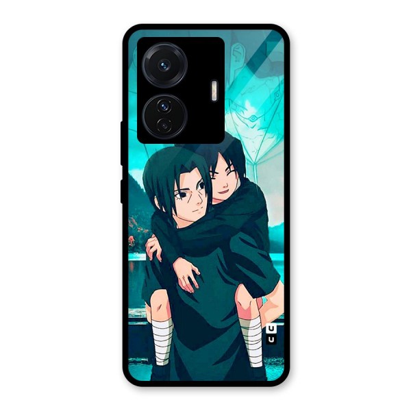 Hinata Hop Glass Back Case for Vivo T1 Pro