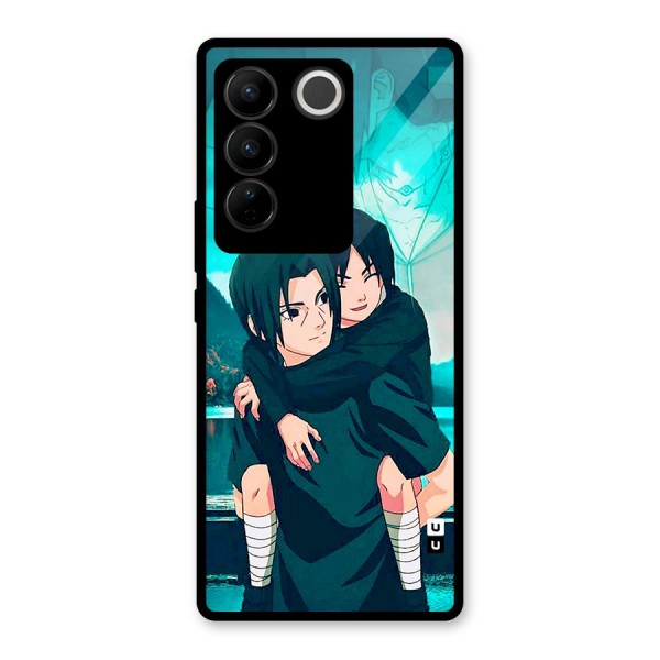 Hinata Hop Glass Back Case for Vivo V27 Pro