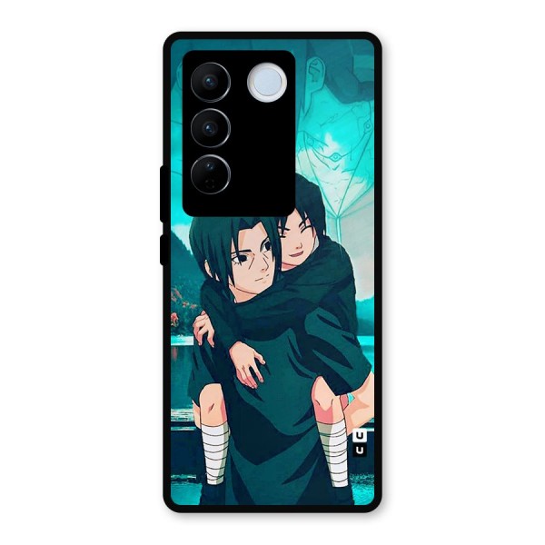 Hinata Hop Metal Back Case for Vivo V27 Pro