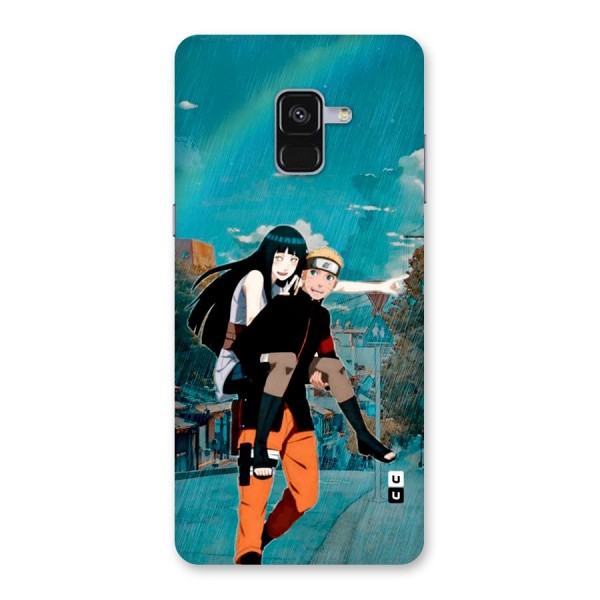 Hinata Hop Rain Back Case for Galaxy A8 Plus