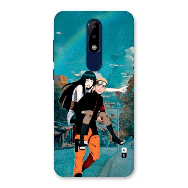 Hinata Hop Rain Back Case for Nokia 5.1 Plus