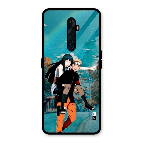 Hinata Hop Rain Glass Back Case for Oppo Reno2 Z