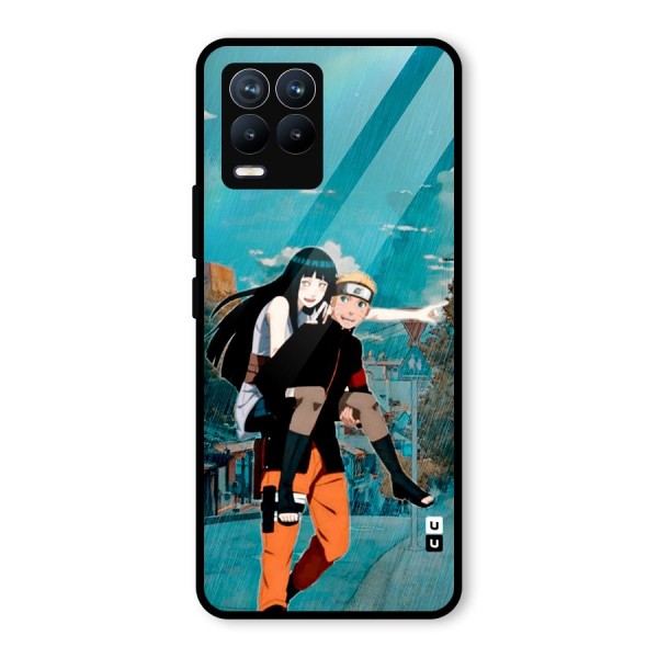 Hinata Hop Rain Glass Back Case for Realme 8