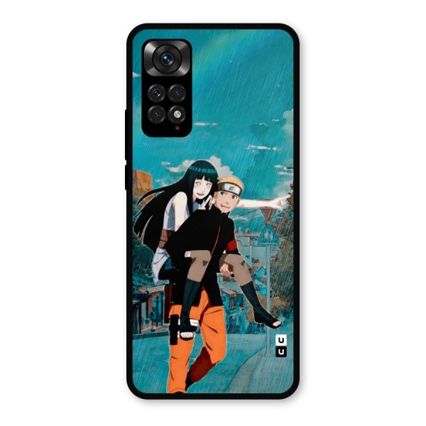 Hinata Hop Rain Metal Back Case for Redmi Note 11