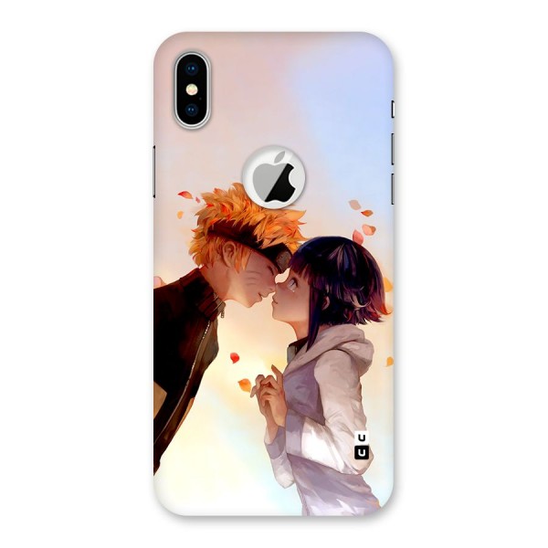 Hinata Kunik Back Case for iPhone XS Logo Cut