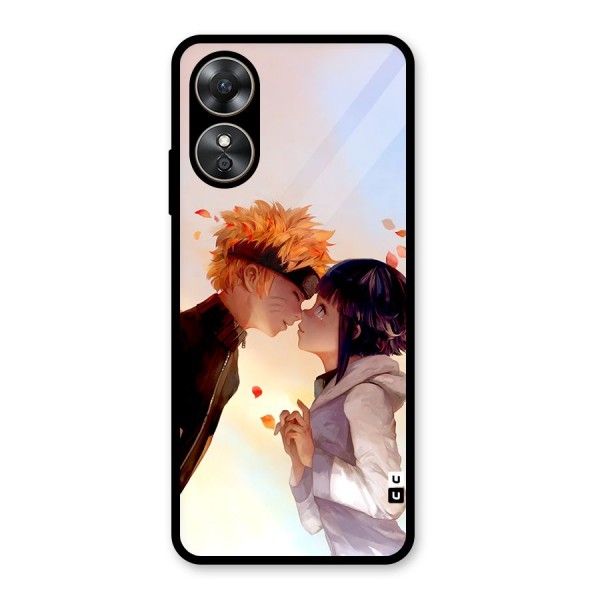 Hinata Kunik Glass Back Case for Oppo A17