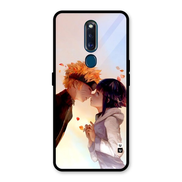 Hinata Kunik Glass Back Case for Oppo F11 Pro