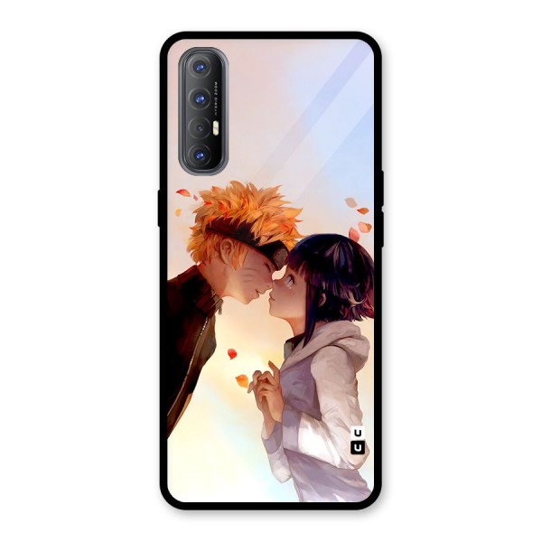 Hinata Kunik Glass Back Case for Oppo Reno3 Pro