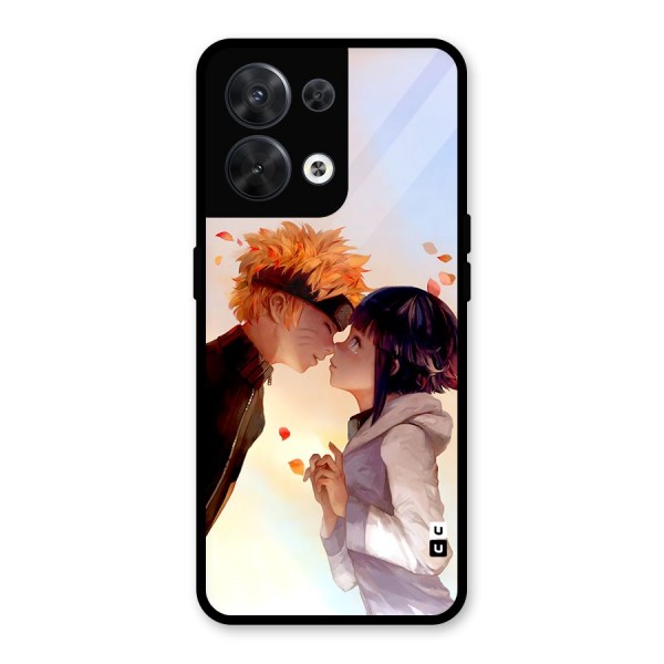 Hinata Kunik Glass Back Case for Oppo Reno8 5G