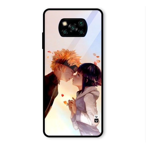 Hinata Kunik Glass Back Case for Poco X3 Pro