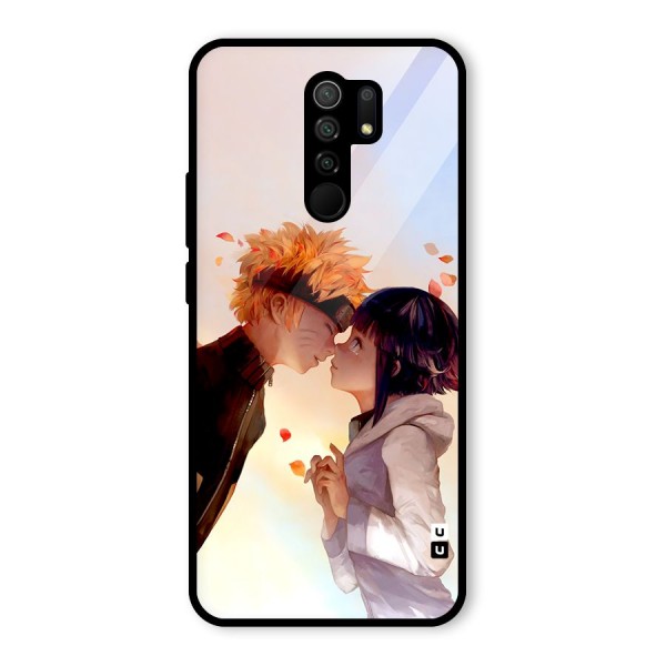 Hinata Kunik Glass Back Case for Redmi 9 Prime