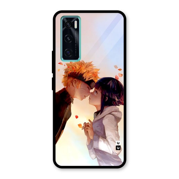 Hinata Kunik Glass Back Case for Vivo V20 SE