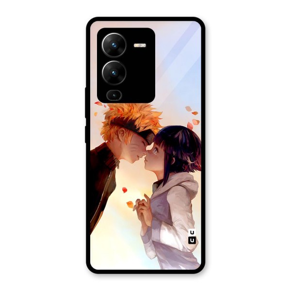 Hinata Kunik Glass Back Case for Vivo V25 Pro