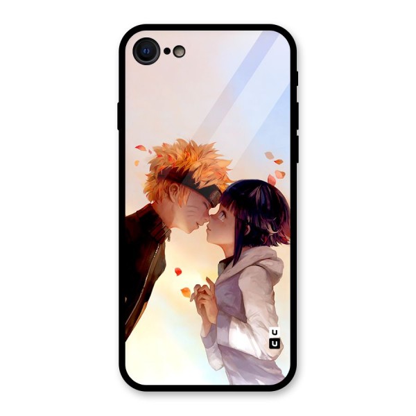 Hinata Kunik Glass Back Case for iPhone 8