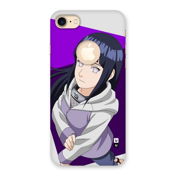 Hinata Looksup Back Case for iPhone 8 Logo Cut