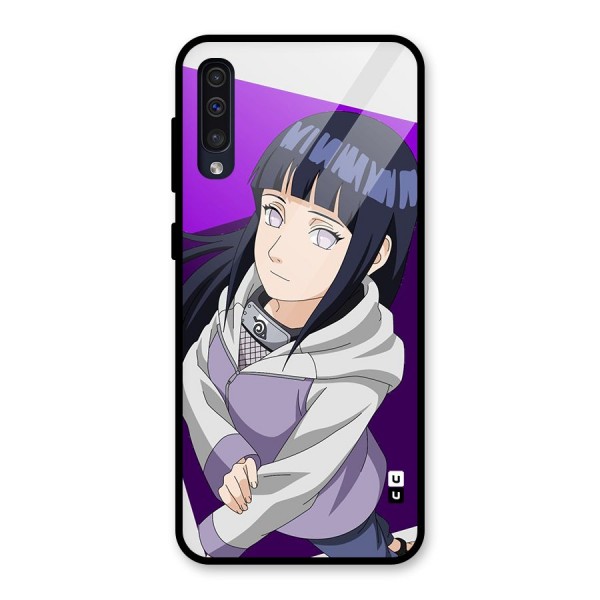 Hinata Looksup Glass Back Case for Galaxy A50s