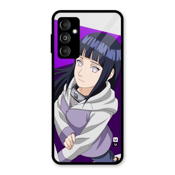 Hinata Looksup Glass Back Case for Galaxy M14 5G