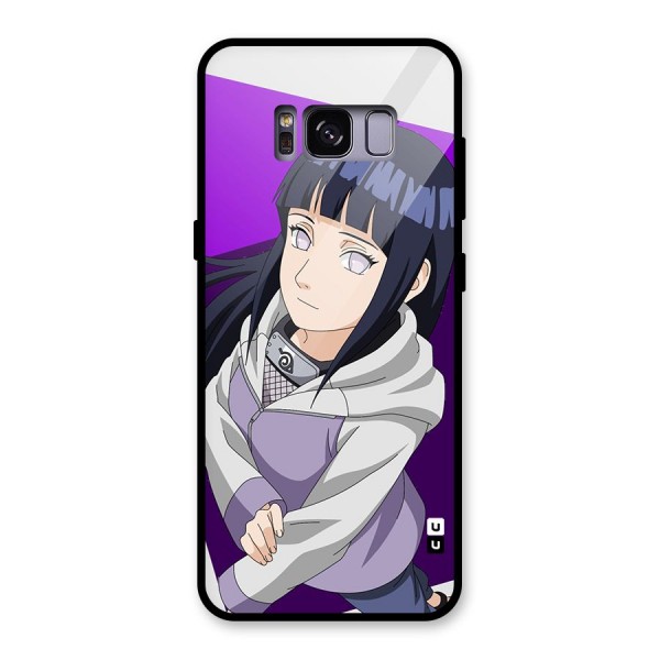 Hinata Looksup Glass Back Case for Galaxy S8