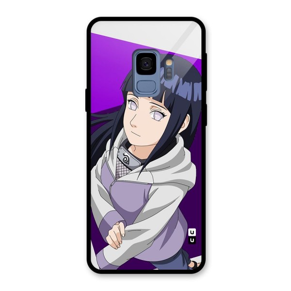 Hinata Looksup Glass Back Case for Galaxy S9