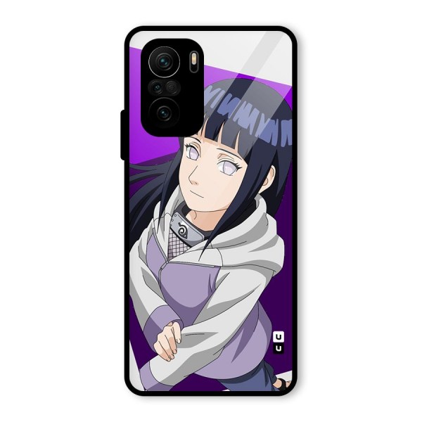 Hinata Looksup Glass Back Case for Mi 11x