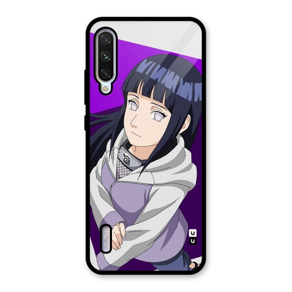 Hinata Looksup Glass Back Case for Mi A3