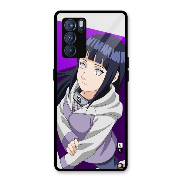 Hinata Looksup Glass Back Case for Oppo Reno6 Pro 5G