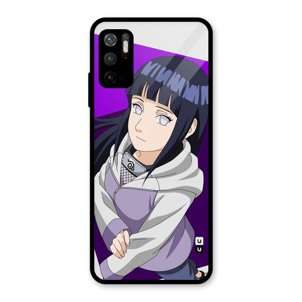 Hinata Looksup Glass Back Case for Poco M3 Pro 5G