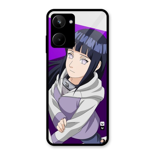 Hinata Looksup Glass Back Case for Realme 10