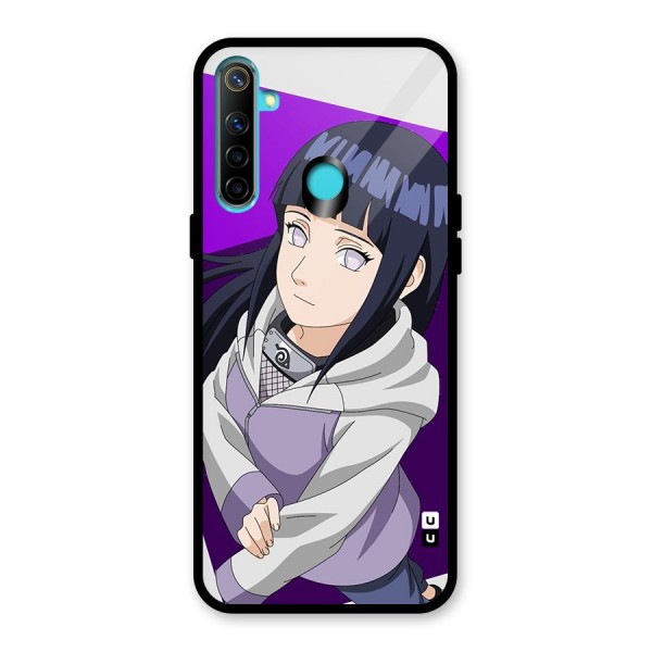 Hinata Looksup Glass Back Case for Realme 5