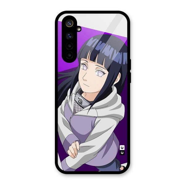 Hinata Looksup Glass Back Case for Realme 6