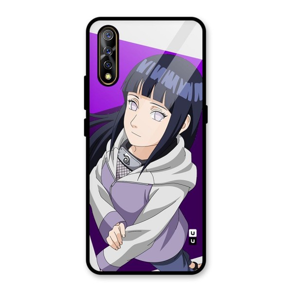 Hinata Looksup Glass Back Case for Vivo Z1x