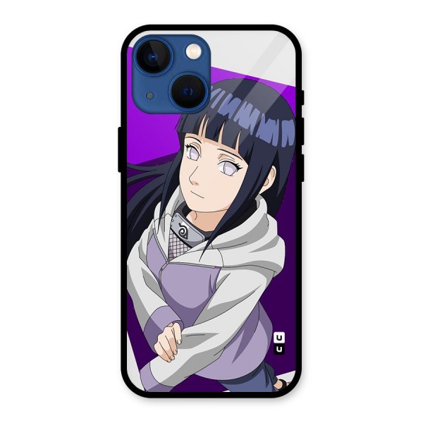 Hinata Looksup Glass Back Case for iPhone 13 Mini