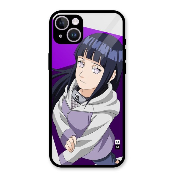 Hinata Looksup Glass Back Case for iPhone 14 Plus